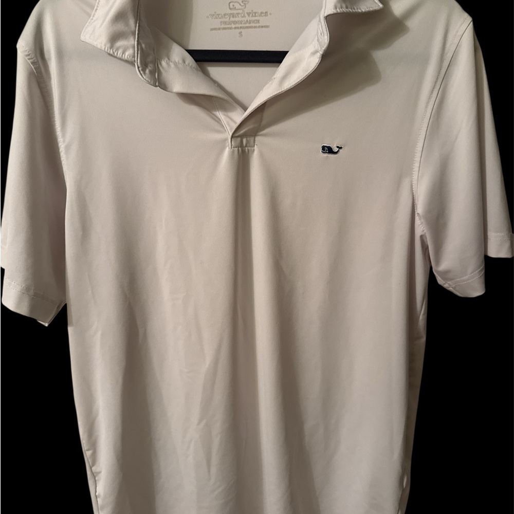 Vineyard Vines White Polo Shirt